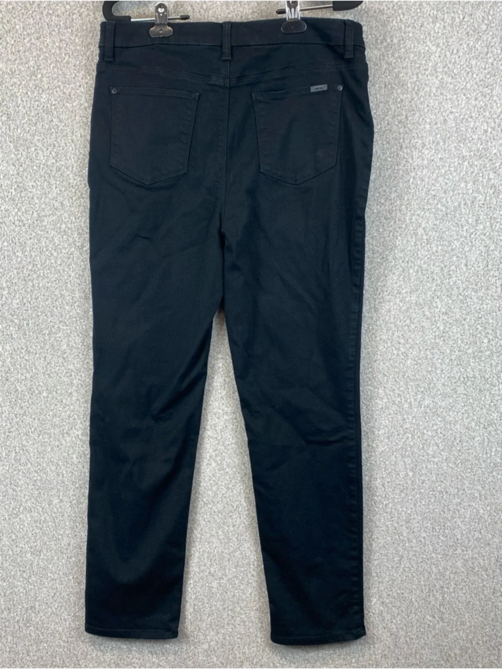 Chicos So Slimming Jeans Size 1 (M) Ankle Black Pants Girlfriend Fit inseam 26”